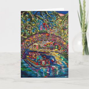 Feliz Navidad San Antonio Christmas Greeting Card