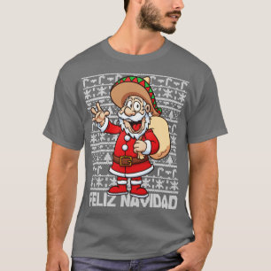 Feliz Navidad Satna Ugly Christmas Sweater