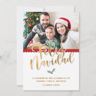 Feliz Navidad Seasonal Card