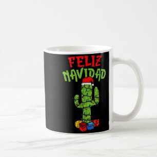 Feliz Navidad Shirt Mexican Christmas Cactus Xmas Coffee Mug