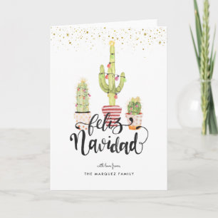 Feliz Navidad   Spanish Christmas Greeting Card
