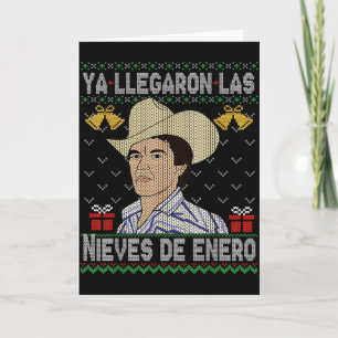 Feliz Navidad Spanish Las Nieves De Enero El Del C Card