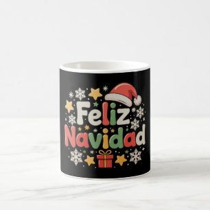 Feliz Navidad Spanish Mexican Merry Christmas Xmas Coffee Mug
