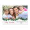 Feliz Navidad Spanish Script Photo Card