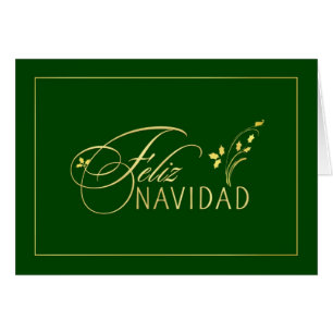 Feliz Navidad - Spanish tarjetas - Holiday Cards