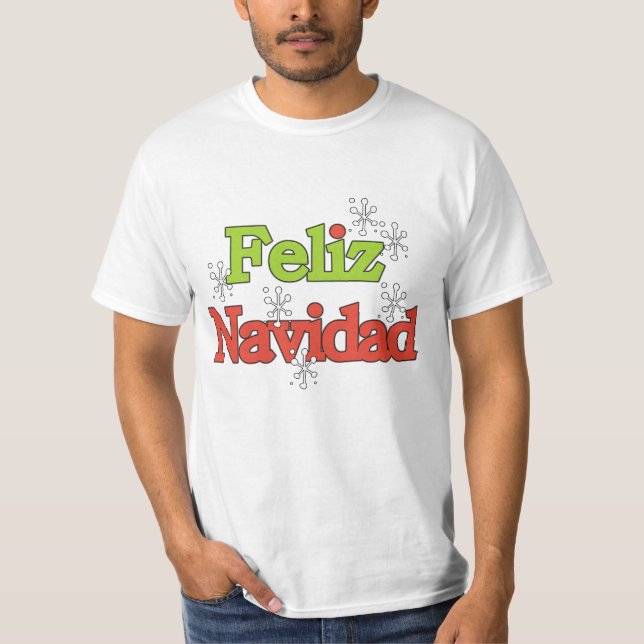 Feliz Navidad T-shirts and Gifts (Front)