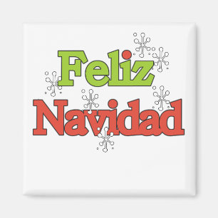 Feliz Navidad T-shirts and Gifts Magnet
