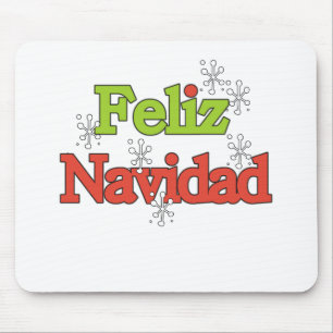 Feliz Navidad T-shirts and Gifts Mouse Mat