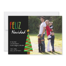 Feliz Navidad Vistoso - Spanish Christmas Photo
