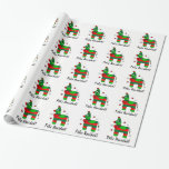 Feliz Navidad! Wrapping Paper<br><div class="desc">This design features a piñata especially made for Christmas!</div>