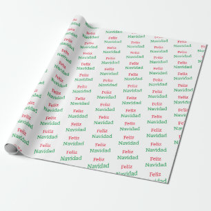 Feliz Navidad Wrapping Paper