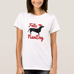 Feliz Navidog Dachshund Christmas T-Shirt