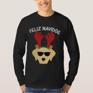 Feliz Navidog Navidad Labrador Retriever Christmas T-Shirt