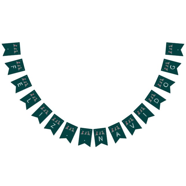 Feliz Navidog, Spanish Christmas Party Bunting (All)