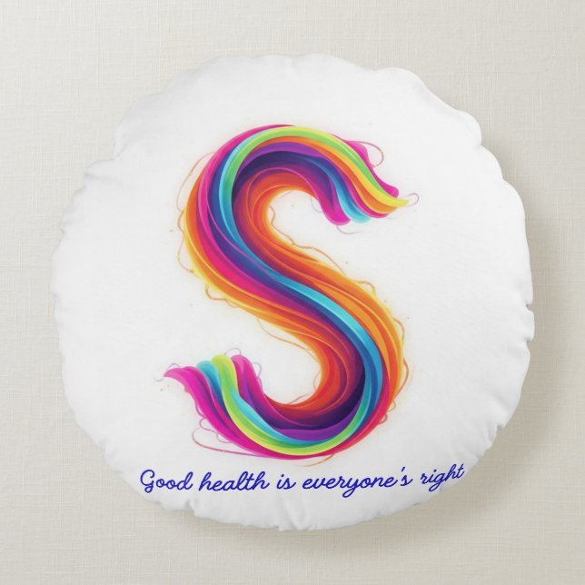 FELIZ SUEÑO ROUND CUSHION (Front)