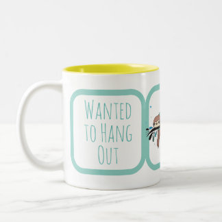 Fell Asleep Two-Tone Coffee Mug