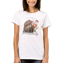 Fell in love with Roma. Colosseum & flowers