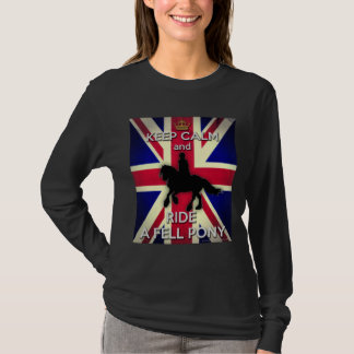 Fell Pony Shirt:  "Keep Calm and Ride A Fell Pony" T-Shirt