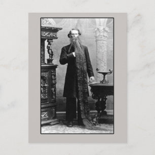 Fellow with Long Beard Postcard