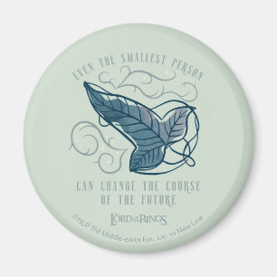 Fellowship Elven Brooch Quote Graphic Magnet