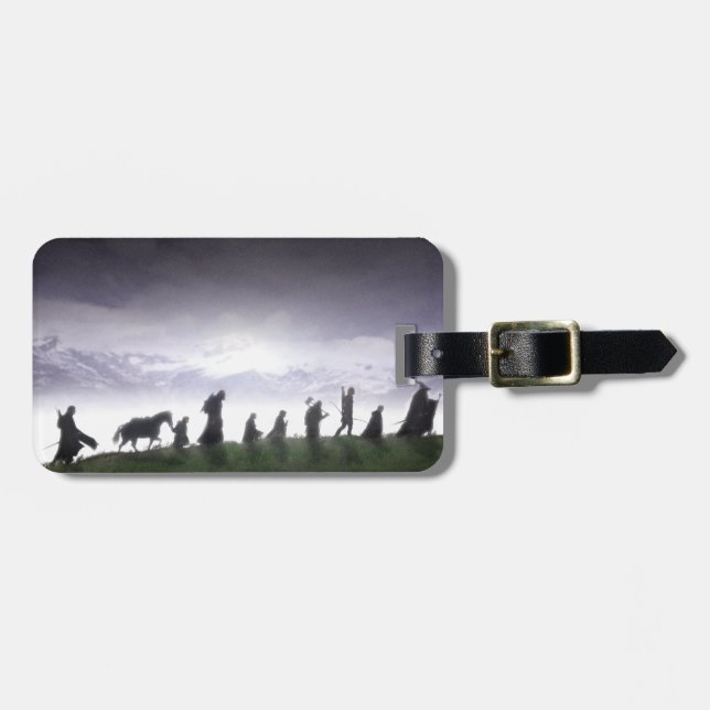 Fellowship of the Ring Trail Luggage Tag (Front Horizontal)