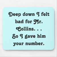 Felt Bad for Mr. Collins Funny Jane Austen