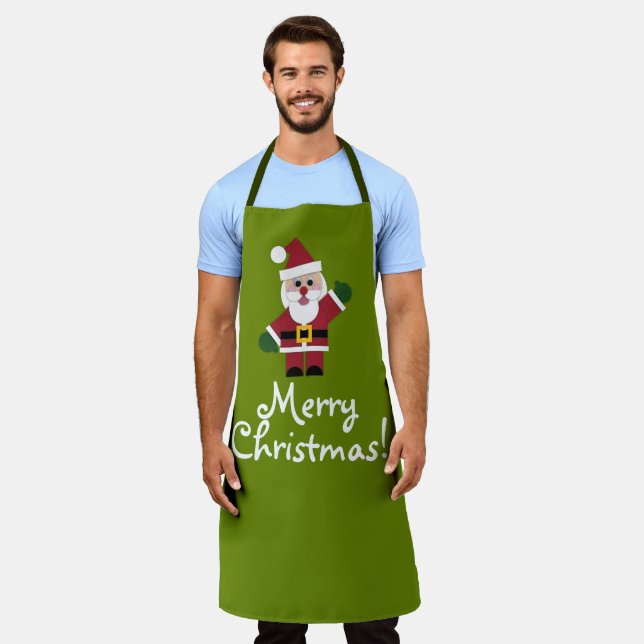 Felt Santa 2021 Apron (Worn)