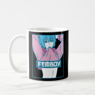 Fem Aesthetic Pastel Yaoi Anime Crossdressing Coffee Mug