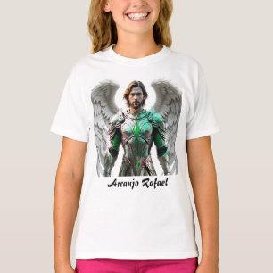 Fem Juvenil Basic Arcanjo Rafael T-Shirt