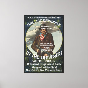 FEMA TSA TRUMP FW EPA REPUBLICAN PARTY PRICE COST CANVAS PRINT