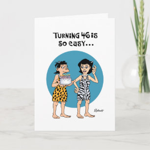 Female 46th Birthday Card