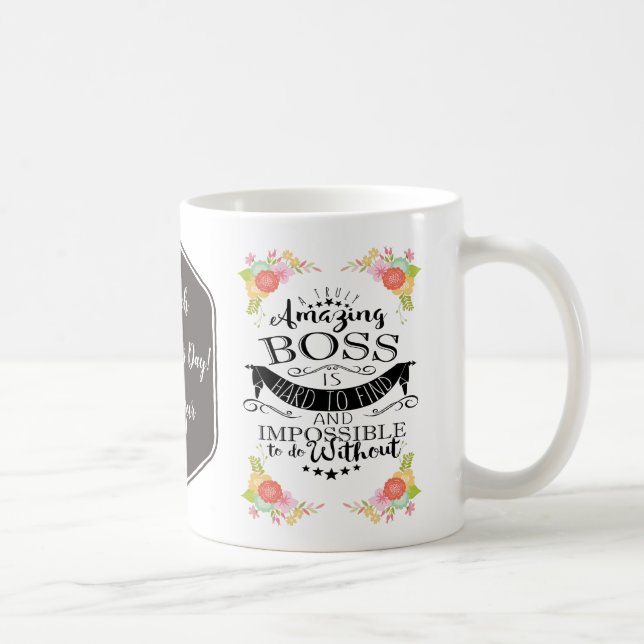 female amazing boss, best boss mug (Right)