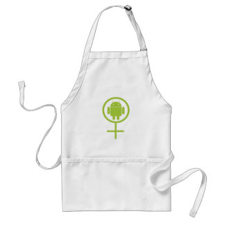 Female Android (Sign / Symbol) Standard Apron