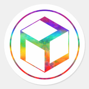 Female  Antahkarana - Yin Antahkarana Classic Round Sticker