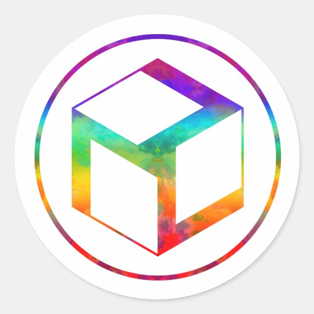 Female  Antahkarana - Yin Antahkarana Classic Round Sticker (Front)