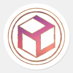 Female  Antahkarana - Yin Antahkarana Classic Round Sticker