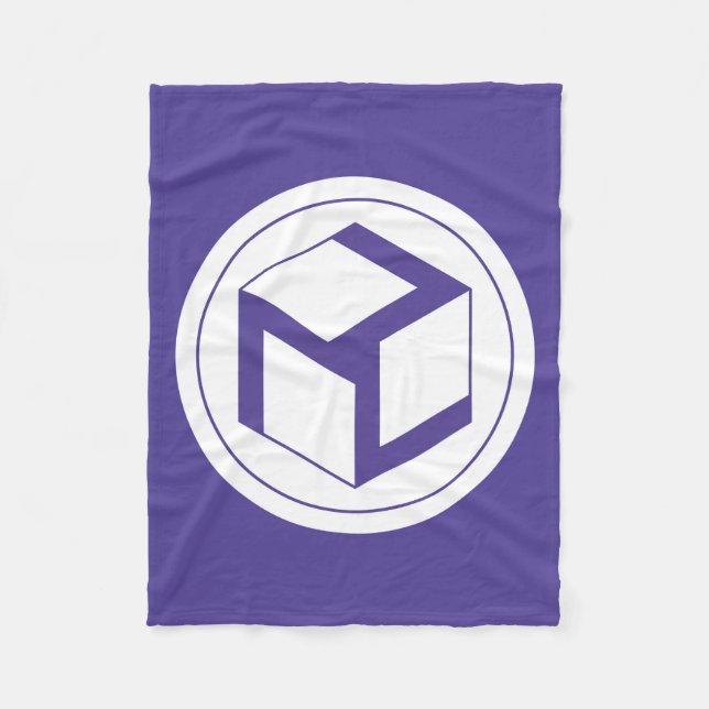 Female Antahkarana - Yin Antahkarana Fleece Blanket (Front)