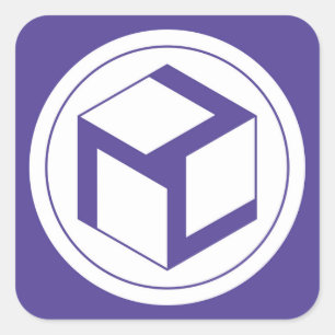 Female Antahkarana - Yin Antahkarana Square Sticker