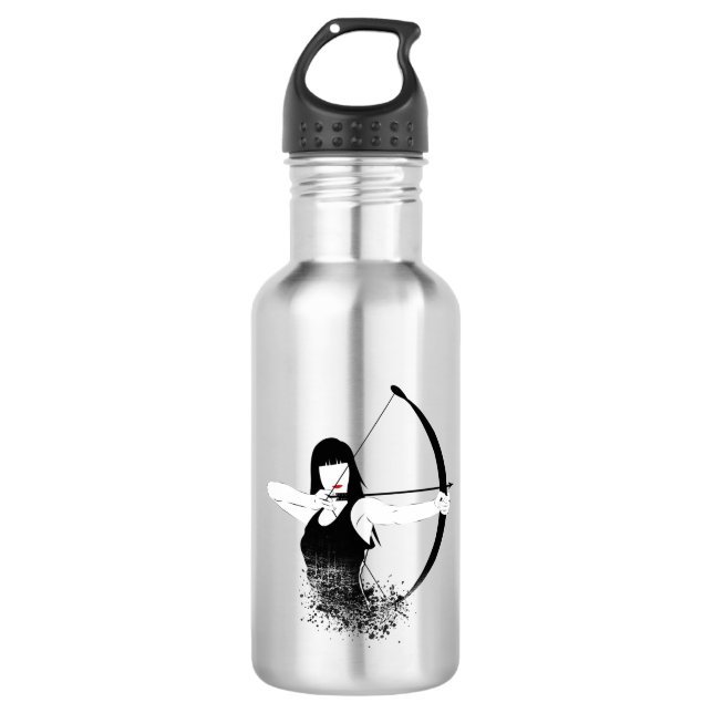 Female Archer 532 Ml Water Bottle (Front)