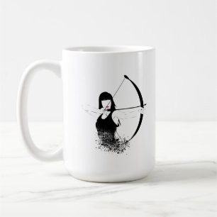 Female Archer Coffee Mug