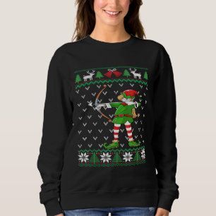 Female Archery Elf Archer Girl Bow Arrow Christma Sweatshirt
