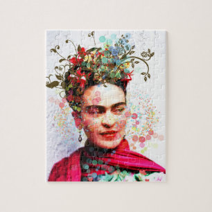 Female artist Portrait Puzzle