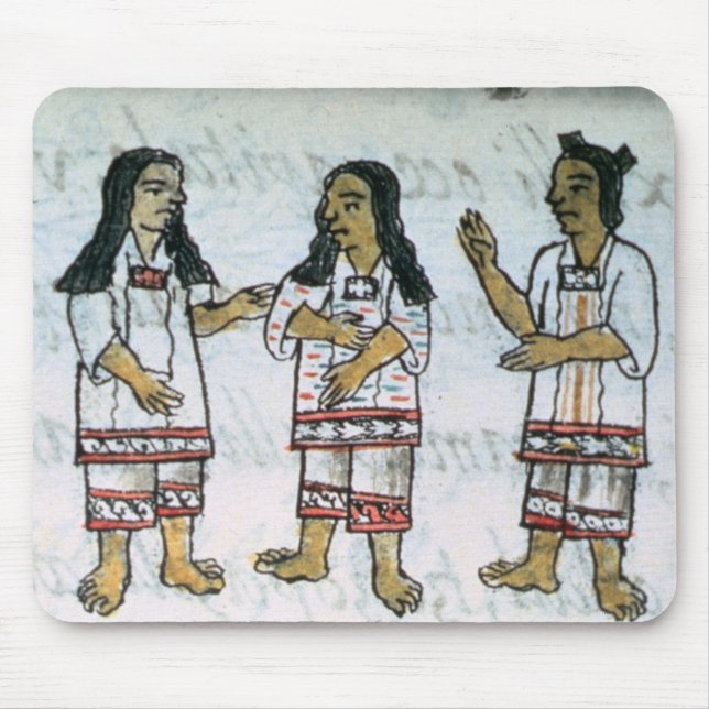 Female Aztec costumes Mouse Mat (Front)