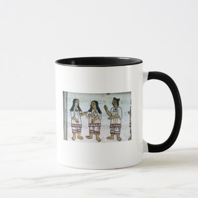 Female Aztec costumes Mug (Right)
