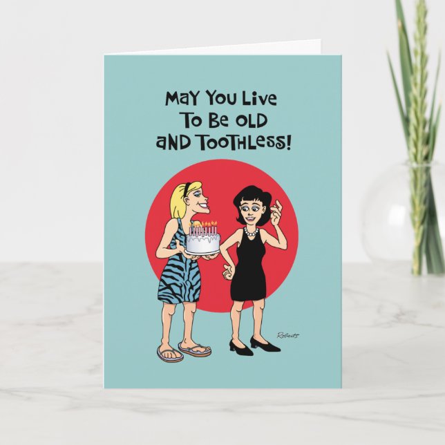 Female BFF Birthday Card (Front)