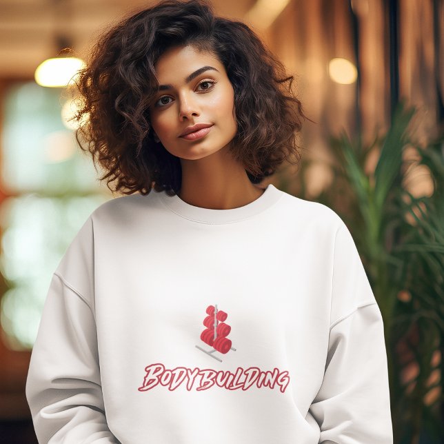 Female Bodybuilding Hobby Sweatshirt (Creator Uploaded)