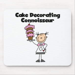 Female Cake Decorating Connoisseur Mouse Mat