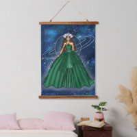 Female Capricorn Goddess Fashion Illustration
