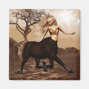 Female Centaur Magnet