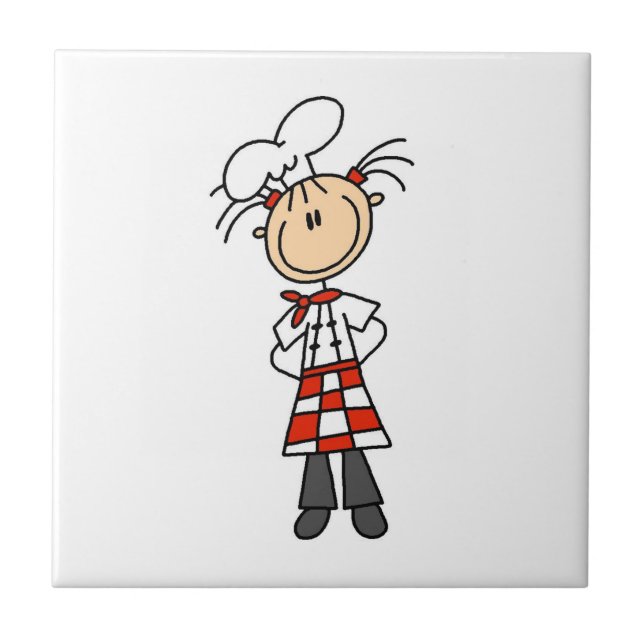 Female Chef Tile (Front)